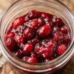 Cranberry Sauce Storage Hack No Watery