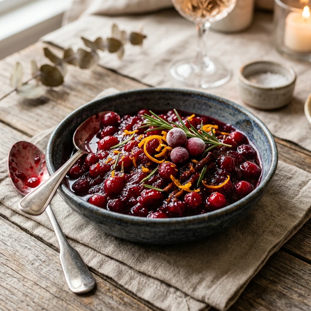 Cranberry Sauce With Frozen Cranberries 10 Min