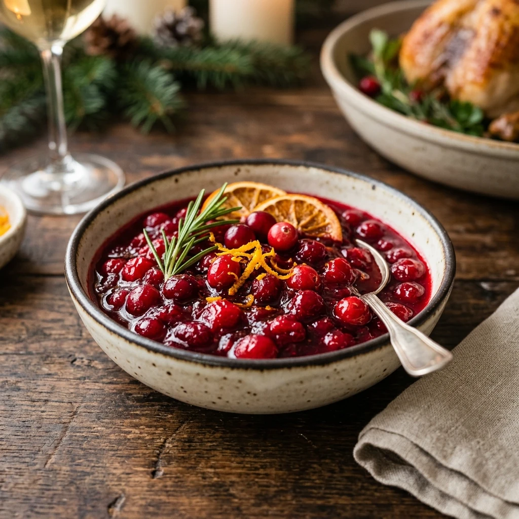 Cranberry Sauce With Grand Marnier