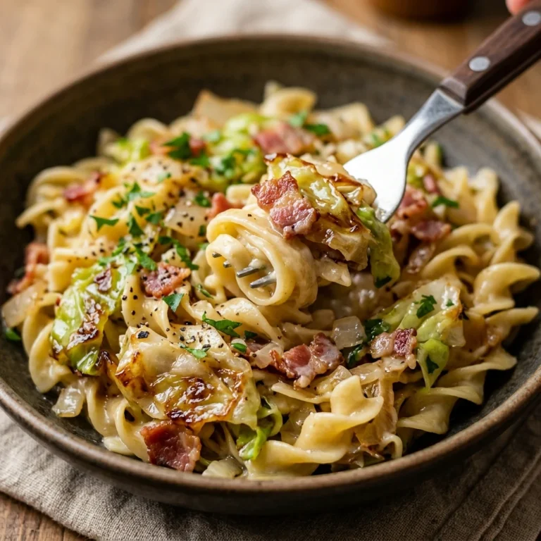 Creamy Cabbage And Noodles Polish Haluski Budget 2026 Easy Gut Healthy