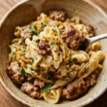 Creamy Cabbage Pasta With Sausage Budget 2026 Easy Gut Healthy