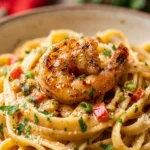 Creamy Cajun Shrimp Pasta Christmas Garlic Butter 20 Minute