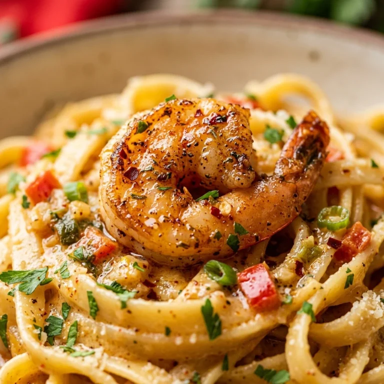 Creamy Cajun Shrimp Pasta Christmas Garlic Butter 20 Minute