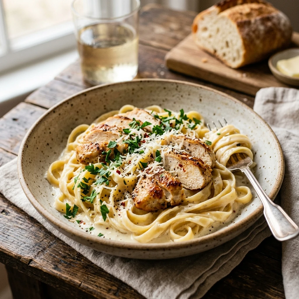 Creamy Chicken Alfredo Better Than Restaurant 20 Min