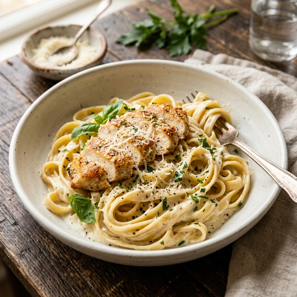 Creamy Chicken Alfredo Better Than Restaurant 20 Min