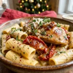 Creamy Marry Me Chicken Pasta Christmas Tuscan Holiday