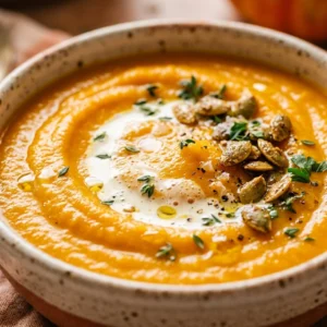 Creamy Pumpkin Soup 20 Minute Cozy Fall Dinner