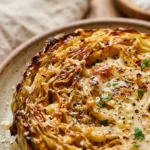 Crispy Air Fryer Cabbage Steaks Parmesan Budget 2026 Healthy Easy