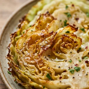 Crispy Cabbage Steaks Air Fryer Easy Budget $10 Feed Family 4