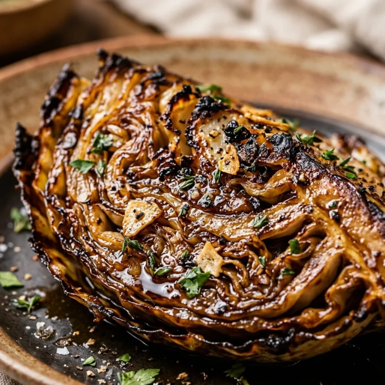 Crispy Cabbage Steaks Balsamic Roasted Budget 2026 Healthy Easy