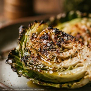 Crispy Cabbage Steaks Cajun Easy Budget $10 Feed Family 4