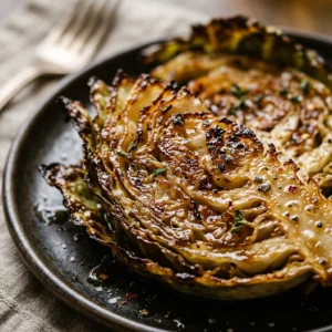 Crispy Cabbage Steaks Honey Easy Budget $10 Feed Family 4