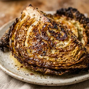 Crispy Cabbage Steaks Roasted Easy Budget $10 Feed Family 4