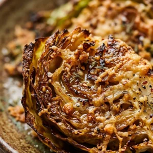 Crispy Cabbage Steaks Roasted Parmesan Budget 2026 Healthy Easy