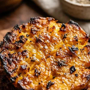 Crispy Smashed Butternut Squash Roasted Maple Fall Air Fryer Viral Extra Crispy