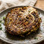 Crispy Smashed Cabbage Steaks Better Than Meat