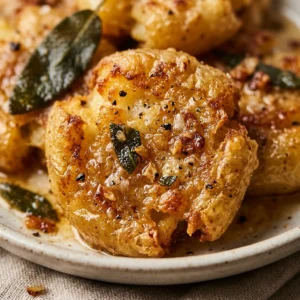 Crispy Smashed Gnocchi With Brown Butter Sage Roasted Air Fryer Viral Extra Crispy