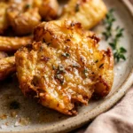 Crispy Smashed Parsnips With Brown Butter