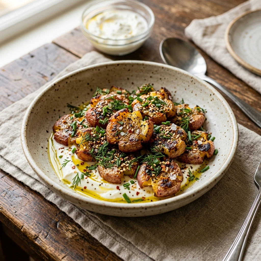 Crispy Smashed Radishes Roasted Viral