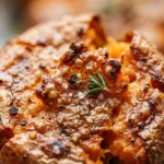 Crispy Smashed Sweet Potatoes Fall Roasted