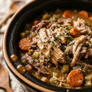 Crocktober Thanksgiving High Protein Crockpot Feeds Crowd Under $20 No Prep