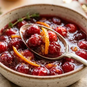 Dump And Bake Cranberry Sauce With Orange 3 Ingredient Thanksgiving
