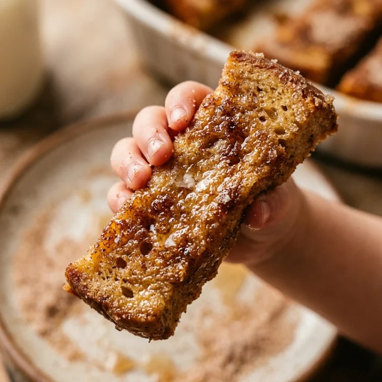 Dump And Bake French Toast Sticks With Cinnamon Sugar Kids