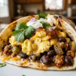 Dump And Bake Sheet Pan Burritos With Scrambled Eggs Easy