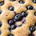 Dump And Bake Sheet Pan Pancakes With Blueberries Easy
