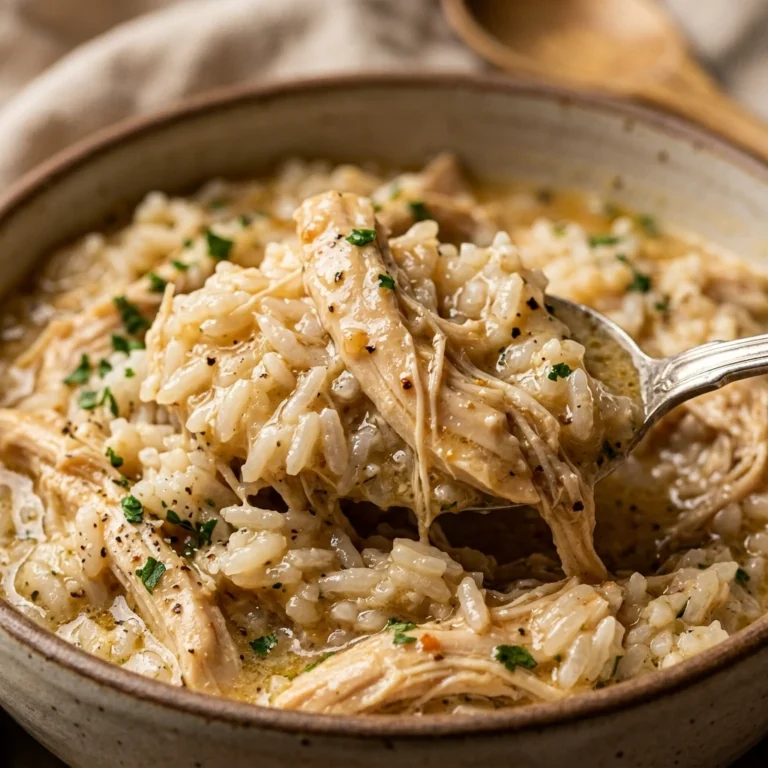 Dump & Bake Slow Cooker Chicken And Rice 3 Ingredient Feed A Crowd
