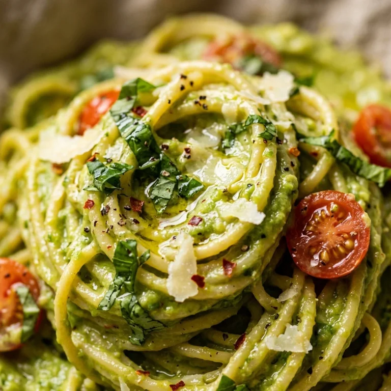 Easy Avocado Pasta Healthy 10 Minute No Cook