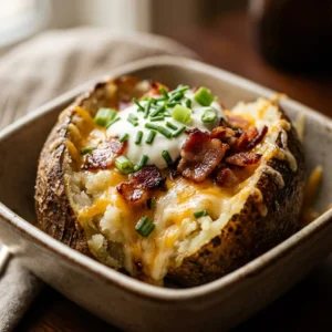 Easy Baked Potato Bar Quick Dinner Family Night