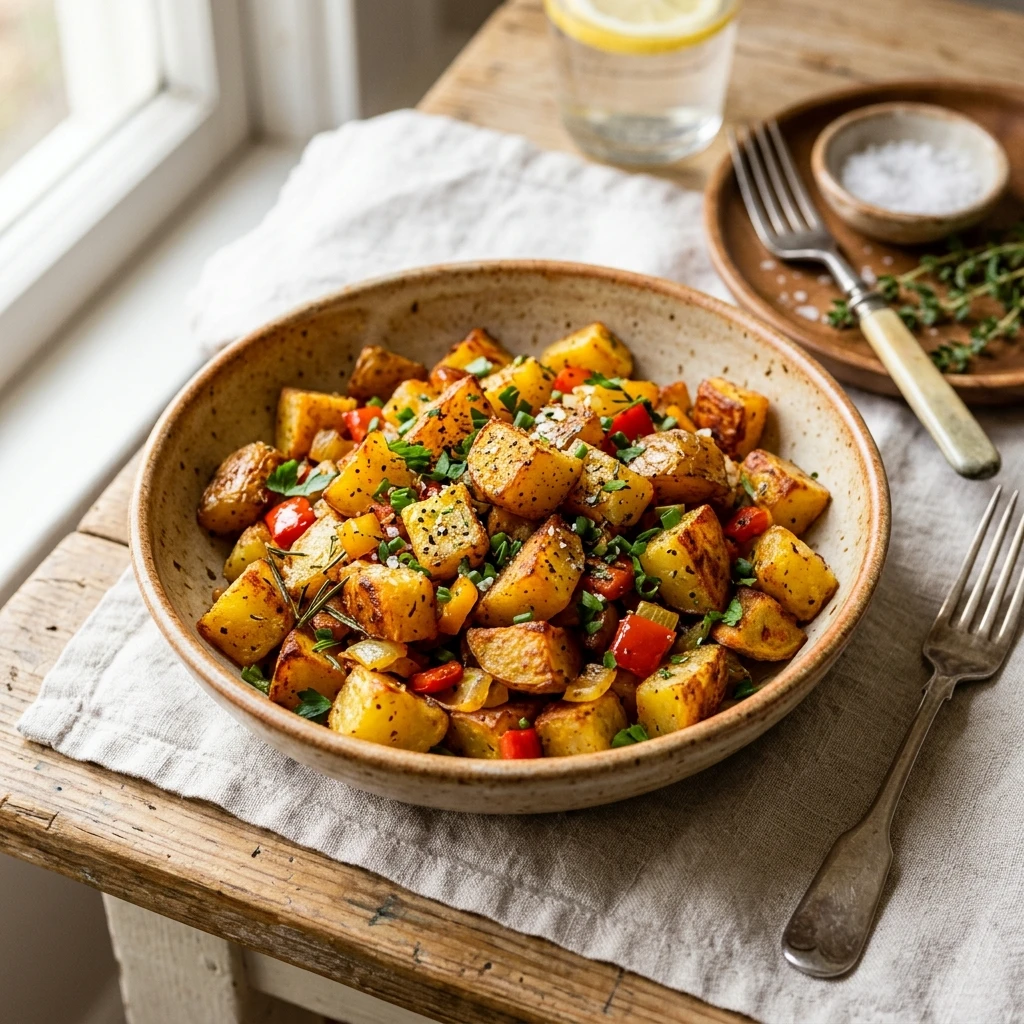 Easy Breakfast Potatoes 10 Min