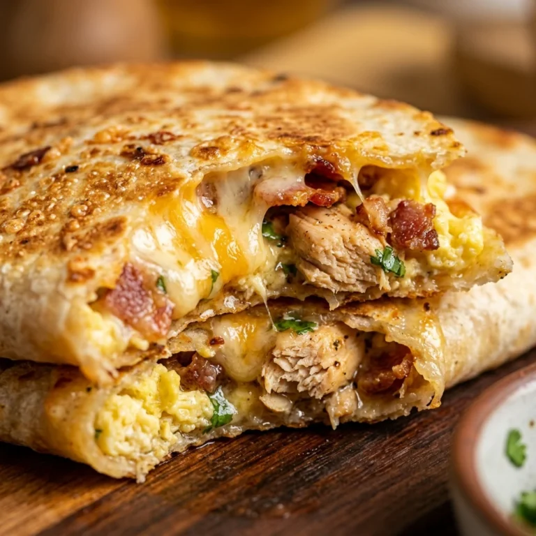 Easy Breakfast Quesadilla High Protein