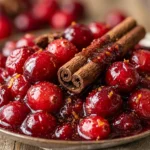 Easy Christmas Cranberry Sauce With Cinnamon Stick