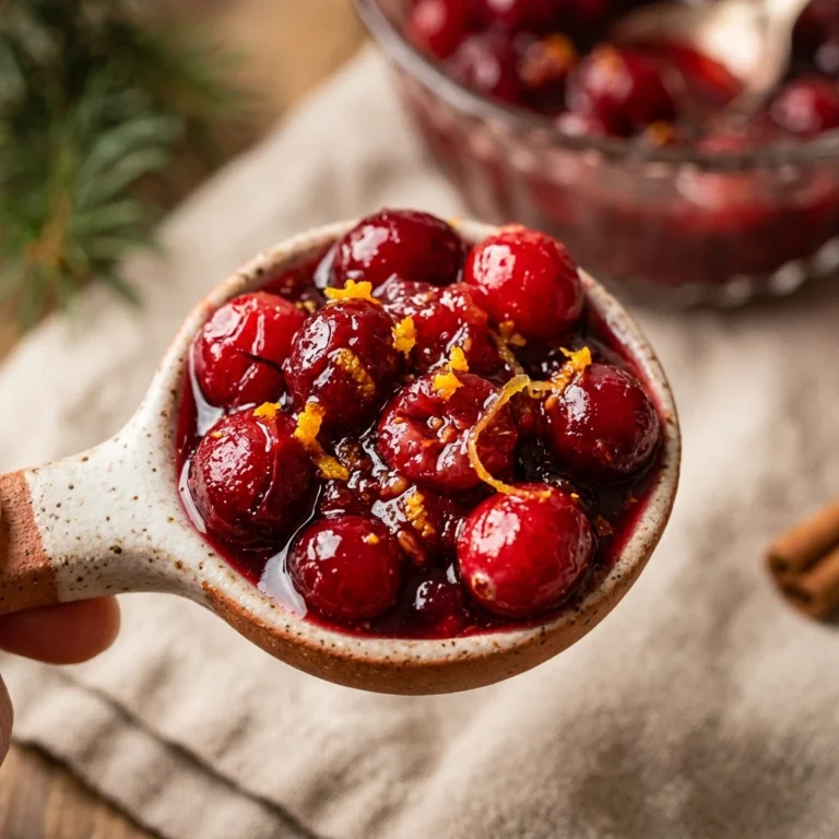 Easy Christmas Cranberry Sauce With Orange Zest