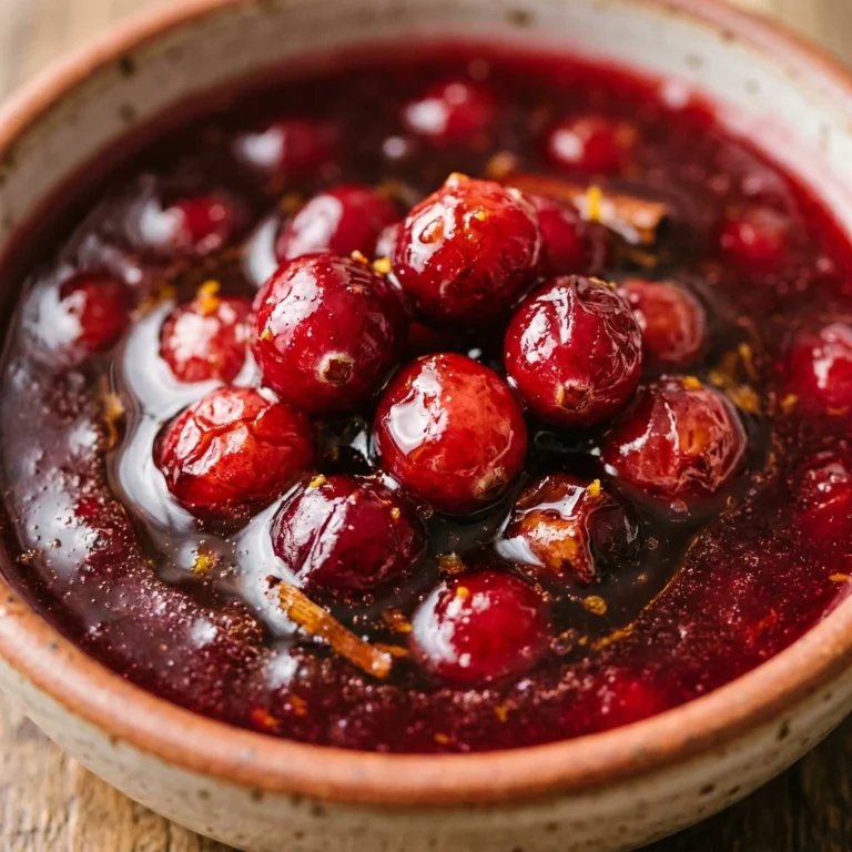 Easy Cranberry Sauce With Maple Syrup
