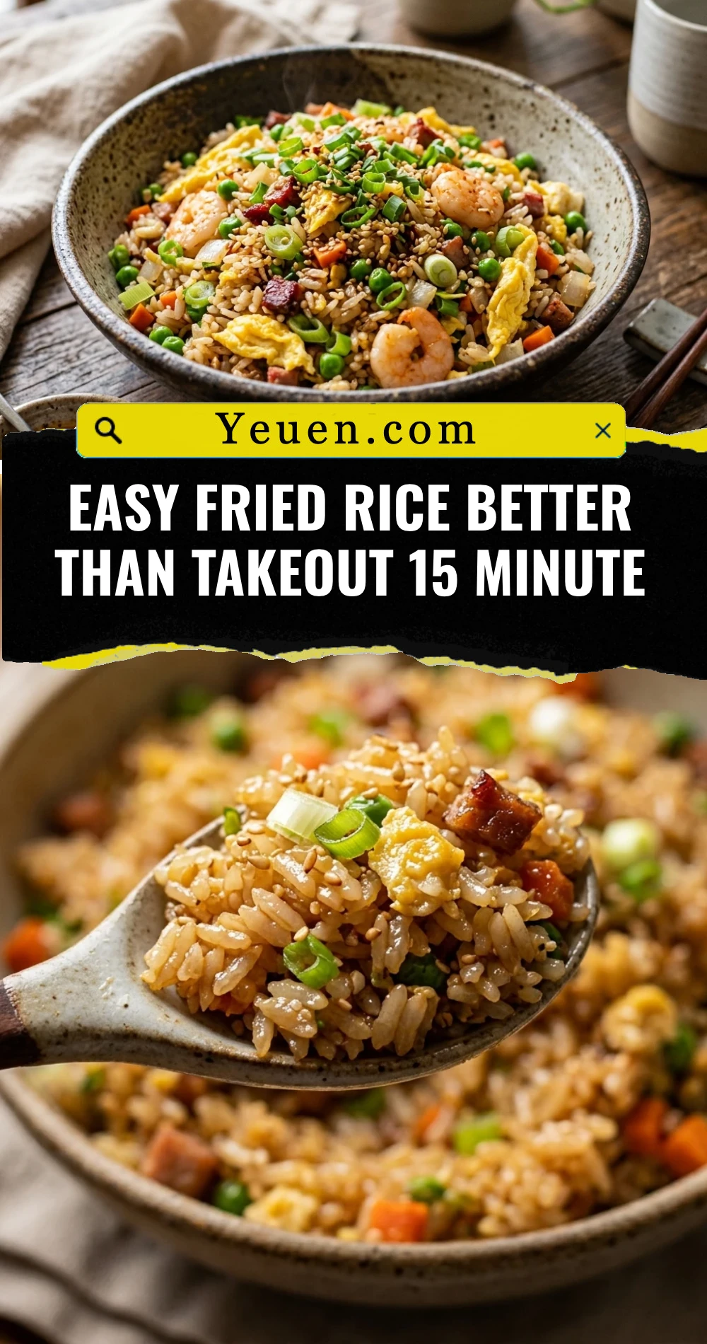 Easy Fried Rice Better Than Takeout 15 Minute