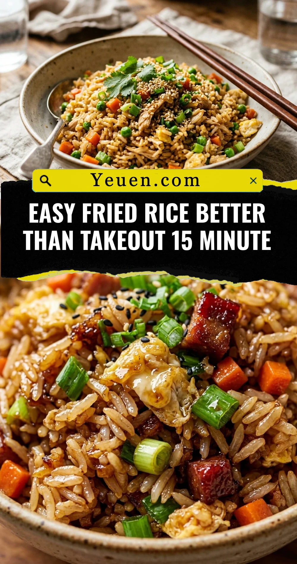 Easy Fried Rice Better Than Takeout 15 Minute