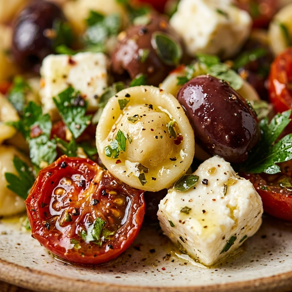 Easy Mediterranean Pasta Salad 15 Min No Cook