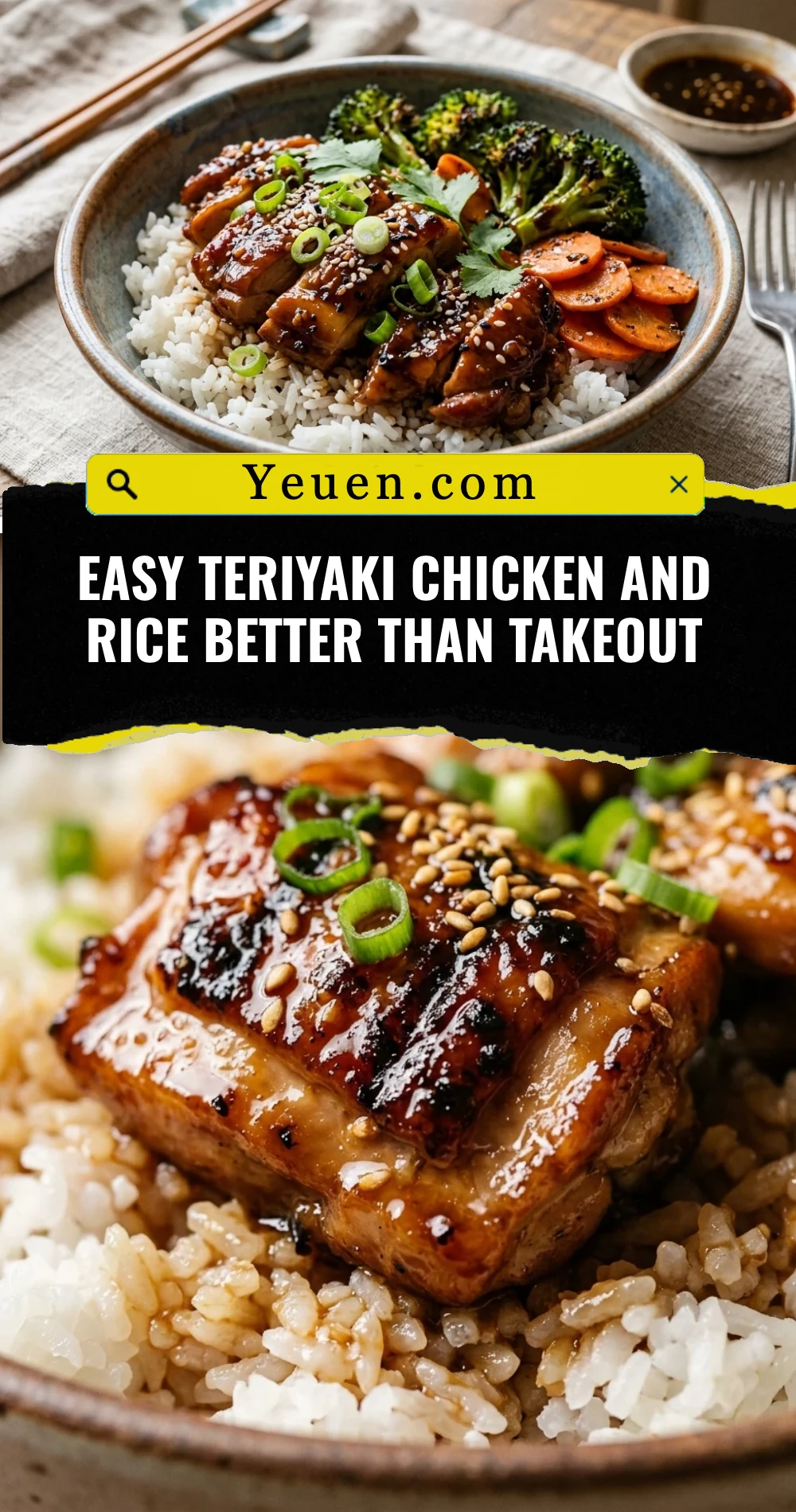 Easy Teriyaki Chicken And Rice Better Than Takeout