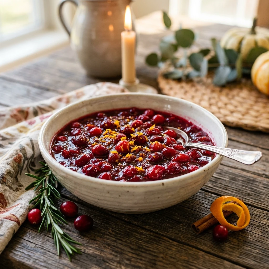 Easy Thanksgiving Cranberry Sauce Make Ahead