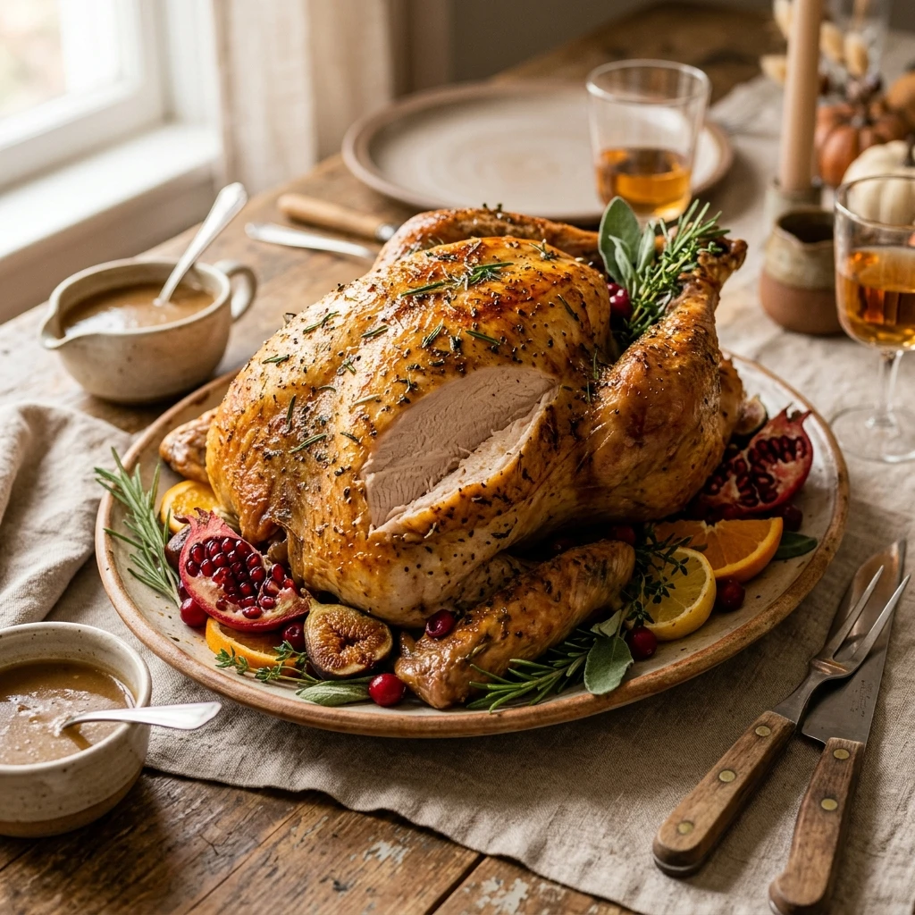 Easy Thanksgiving Turkey Juicy No Brine 3 Hour