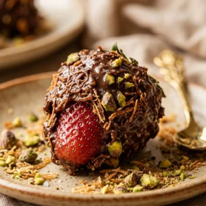 Easy Viral Dubai Chocolate Strawberries Trending