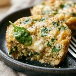 Egg Bites Cottage Cheese Spinach High Protein