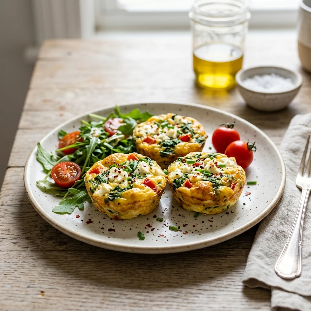 Egg Bites High Protein Cottage Cheese Feta Copycat