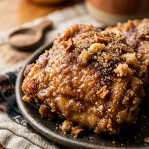 Fall Apple Cider Donut Chicken Cozy Sweet Savory