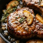 Fall Apple Cider Pork Chops One-Pot Cozy Dinner