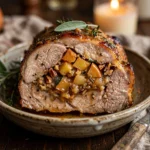 Fall Apple Stuffed Pork Loin Cozy Family Dinner