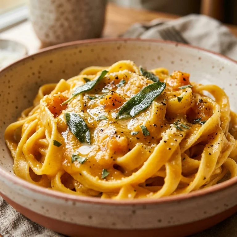 Fall Butternut Squash Pasta Creamy 20 Minute